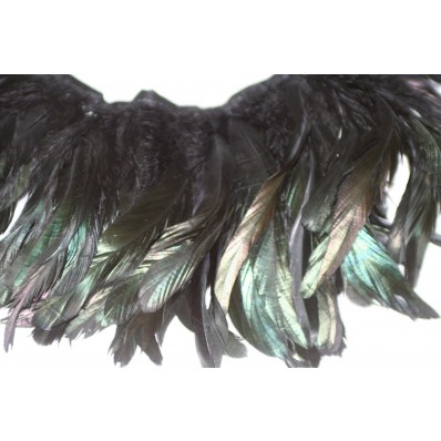12-14inch Coque Feather Fringe