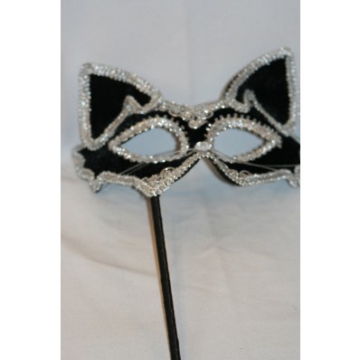 cat mask on stick em424