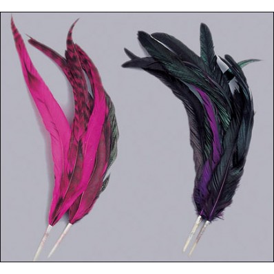 coque feather mount purple