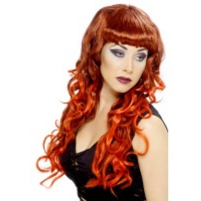 siren wig red