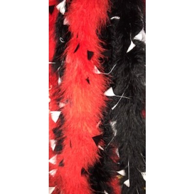 marabou boa with cut goose