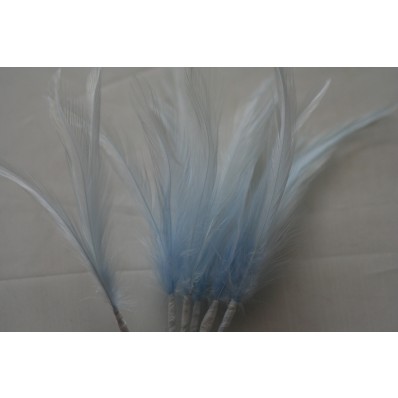 Wired feathers baby blue