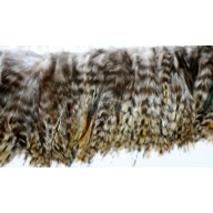 Grey Chinchilla Feather Fringe