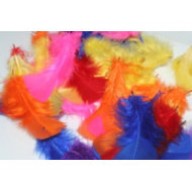 mixed marabou feathers
