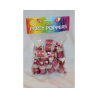 Party poppers pink bag 30