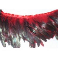Coque Feather Fringe red