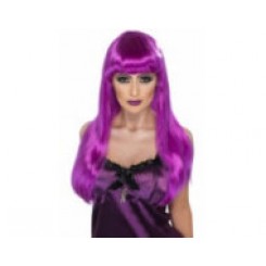 glamour witch wig purple