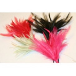 hackle biot feather millinary mount