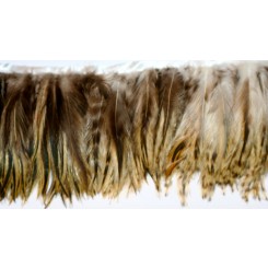 yellow badger Feather Fringe