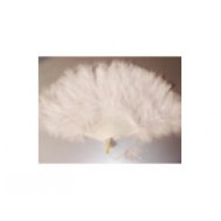 ivory feather fan