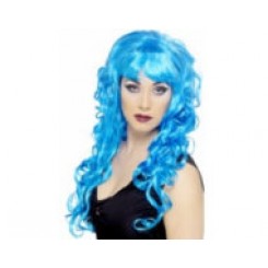 siren wig blue