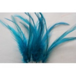 Wired feathers turq blue