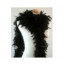 Feather Boa Chandelle Black