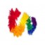 Feather Boa gay pride Rainbow mix