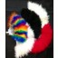 marabou hand feather fans
