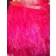 ostrich feather floaty fringe bright red