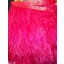ostrich feather floaty fringe bright red
