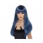 glamour witch wig black blue