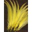 yellow dyed massive silver pheasant feathers