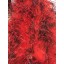 Ostrich Feather Boa red blk