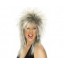 rock diva wig white