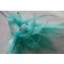 Wired diamond feather mount mint green