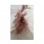 Wired diamond feather mount dusty pink