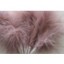 Wired fluffy feather mount dusty pink