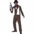 1920's Gangster Zoot Suit Costume brown or black