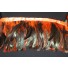 6-8inch Coque Feather Fringe orange