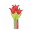 Balloon Bouquet Red Tulip