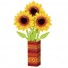 Balloon Bouquet sunflower