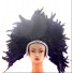 Feather headdress blue