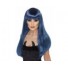 glamour witch wig black blue