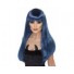 glamour witch wig black blue