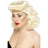 pin up girl wig white