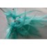 Wired diamond feather mount mint green