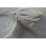 Wired diamond feather mount ivory