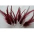 Wired feather mount claret