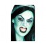 witch green face paint