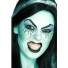 witch green face paint